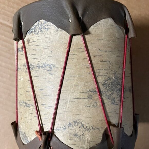 Vintage Indian Toy Drum - Picture 3 of 6